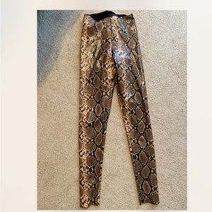 Commando snake print legging